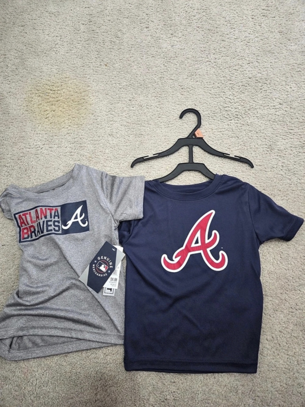 Outerstuff Atlanta Braves Graphic T-Shirt 2-Piece Set NWT